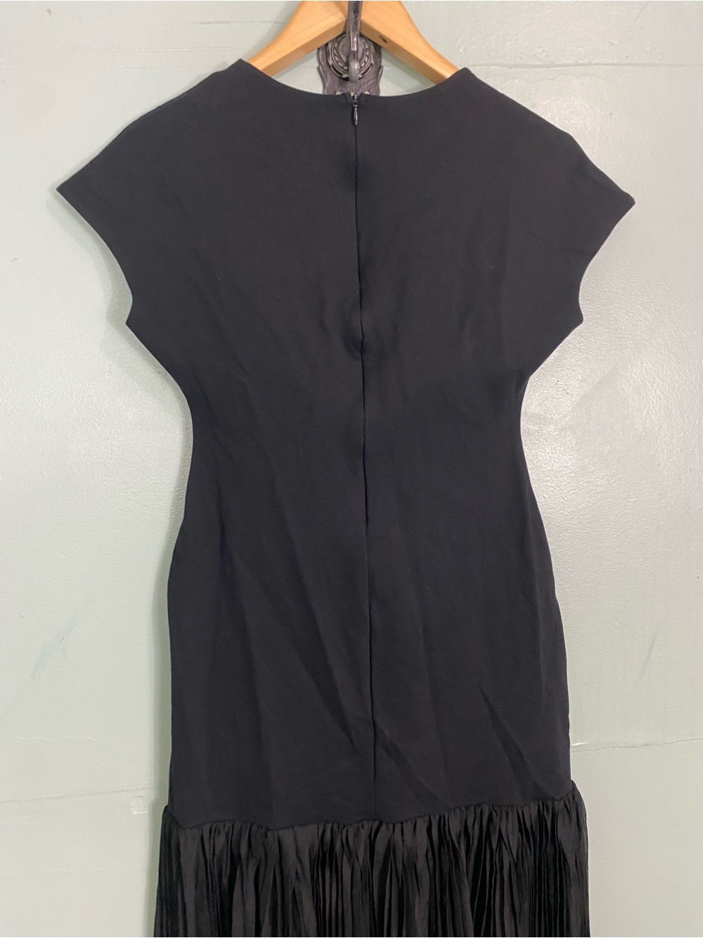 Delfi Collective Nova Dress Black Maxi Cut Out Drop Waist Large - Picture 7 of 7